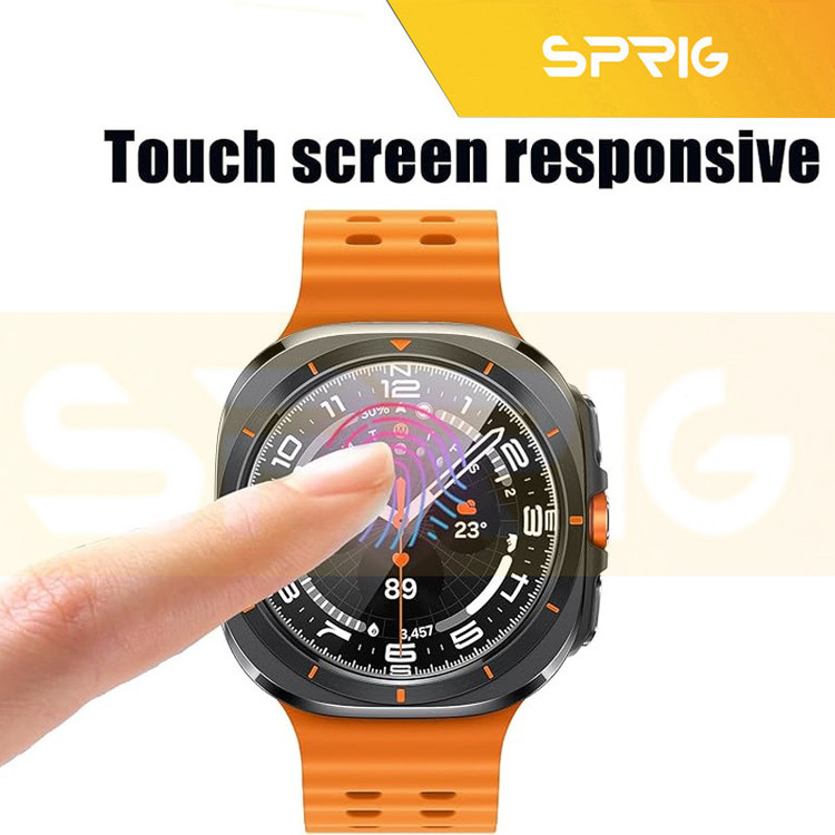 محافظ صفحه نمایش شیشه ای اسپریگ مدل SPG مناسب برای ساعت هوشمند سامسونگ Galaxy watch 7 Ultra