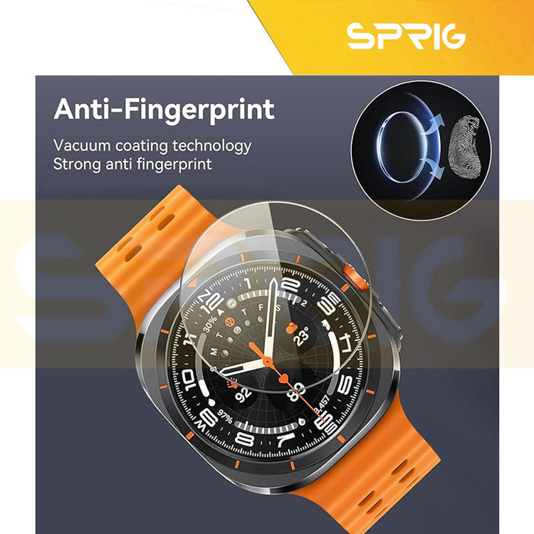 محافظ صفحه نمایش شیشه ای اسپریگ مدل SPG مناسب برای ساعت هوشمند سامسونگ Galaxy watch 7 Ultra