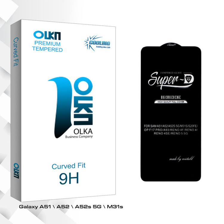 محافظ صفحه نمایش کولینگ مدل Super-D مناسب برای گوشی موبایل سامسونگ Galaxy A51 / A52 / A52s 5G / M31s