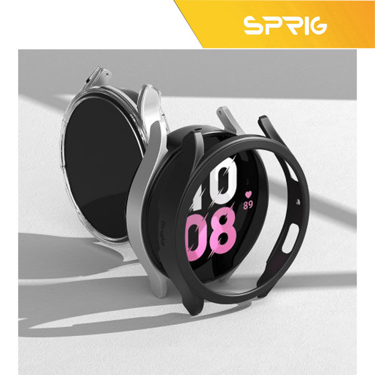 کاور اسپریگ مدل SPG Case مناسب برای ساعت هوشمند سامسونگ Galaxy Watch 5 44mm به همراه محافظ صفحه نمایش