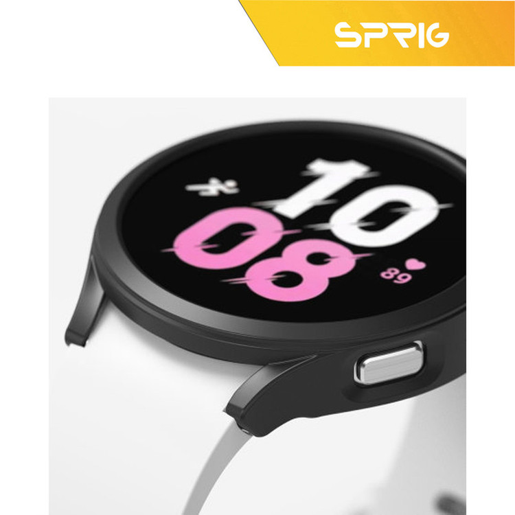 کاور اسپریگ مدل SPG Case مناسب برای ساعت هوشمند سامسونگ Galaxy Watch 5 44mm به همراه محافظ صفحه نمایش