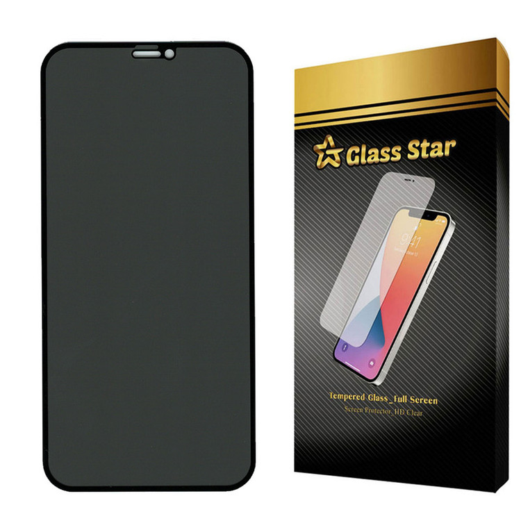 محافظ صفحه نمایش حریم شخصی گلس استار مدل PFGA مناسب برای گوشی موبایل اپل iPhone 12