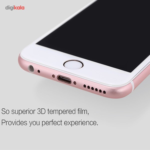 محافظ صفحه نمایش شیشه ای مدل 3D CP Plus MAX مناسب برای گوشی موبایل آیفون 6/6s