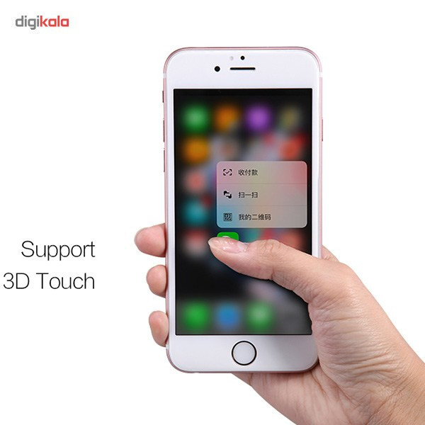 محافظ صفحه نمایش شیشه ای مدل 3D CP Plus MAX مناسب برای گوشی موبایل آیفون 6/6s