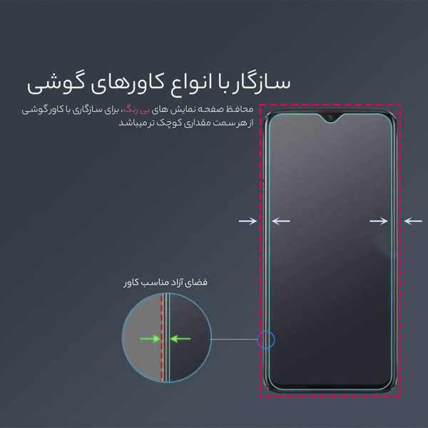 محافظ صفحه نمایش گلس کو مدل CGo1 UV مناسب برای گوشی موبایل آنر X9a