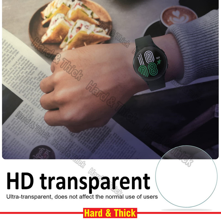 محافظ صفحه نمایش شیشهای هارد اند تیک مدل SH-HT مناسب برای ساعت هوشمند سامسونگ Galaxy watch 6 44mm