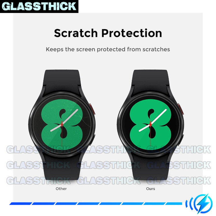 محافظ صفحه نمایش شیشهای گلستیک مدل SH-GL مناسب برای ساعت هوشمند سامسونگ Galaxy watch 6 Classic 43mm