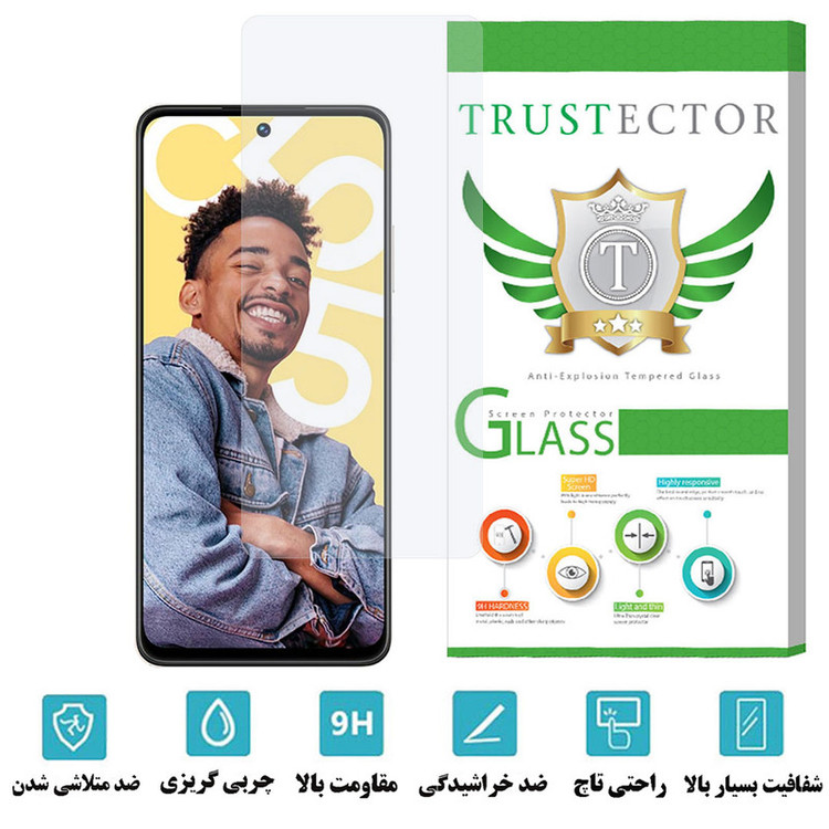 محافظ صفحه نمایش تراستکتور مدل SIMPLT مناسب برای گوشی موبایل ریلمی C55