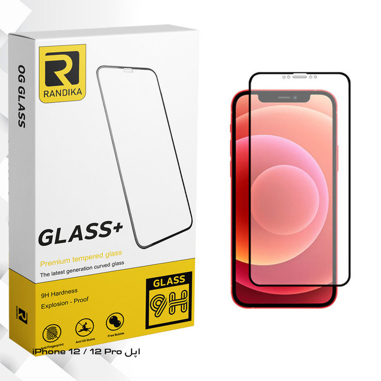 محافظ صفحه نمایش راندیکا مدل Gld مناسب برای گوشی موبایل اپل iPhone 12 / 12 Pro