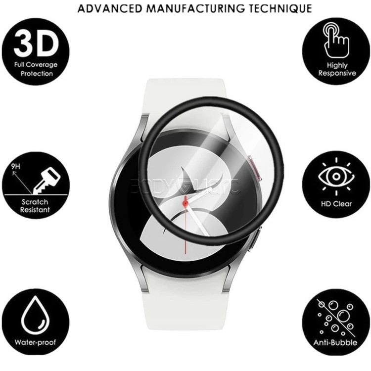 محافظ صفحه نمایش بادیگارد مدل PMMA مناسب برای ساعت هوشمند سامسونگ Galaxy Watch4 40mm R860/R865