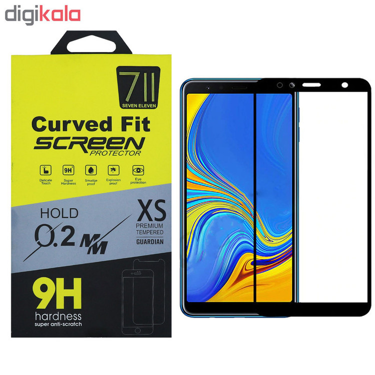 محافظ صفحه نمایش سون الون مدل Fls مناسب برای گوشی موبایل سامسونگ Galaxy A7 2018