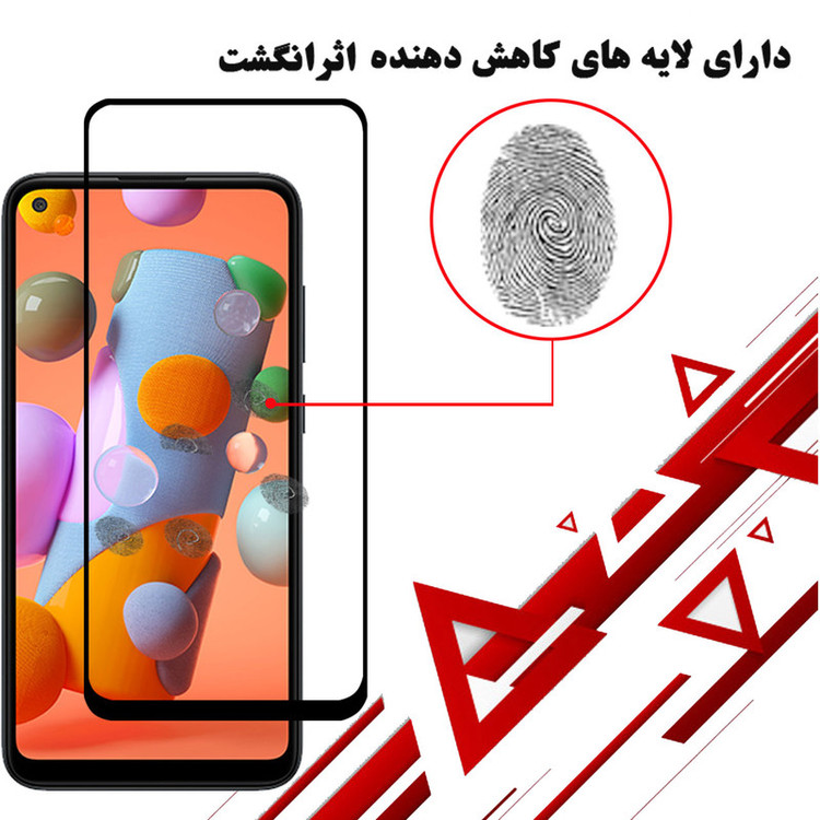 محافظ صفحه نمایش سرامیکی هورس مدل CRM مناسب برای گوشی موبایل سامسونگ Galaxy A11 بسته 3 عددی