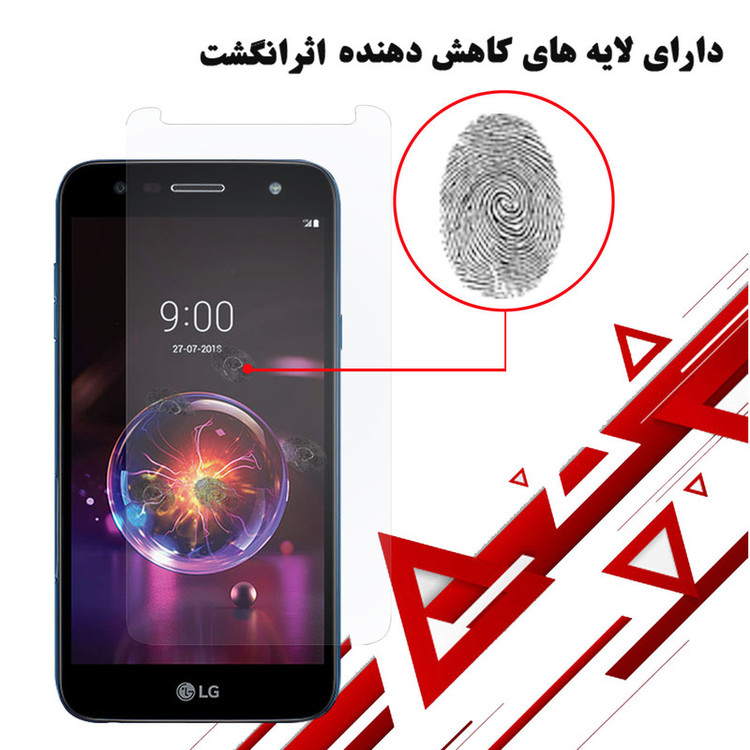 محافظ صفحه نمایش هورس مدل UCC مناسب برای گوشی موبایل ال جی X power 3 بسته سه عددی