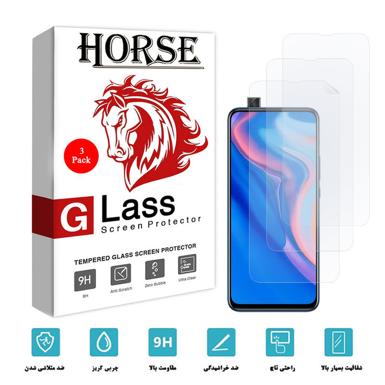 محافظ صفحه نمایش نانو هورس مدل FSN مناسب برای گوشی موبایل هوآوی Y9 Prime 2019 بسته سه عددی