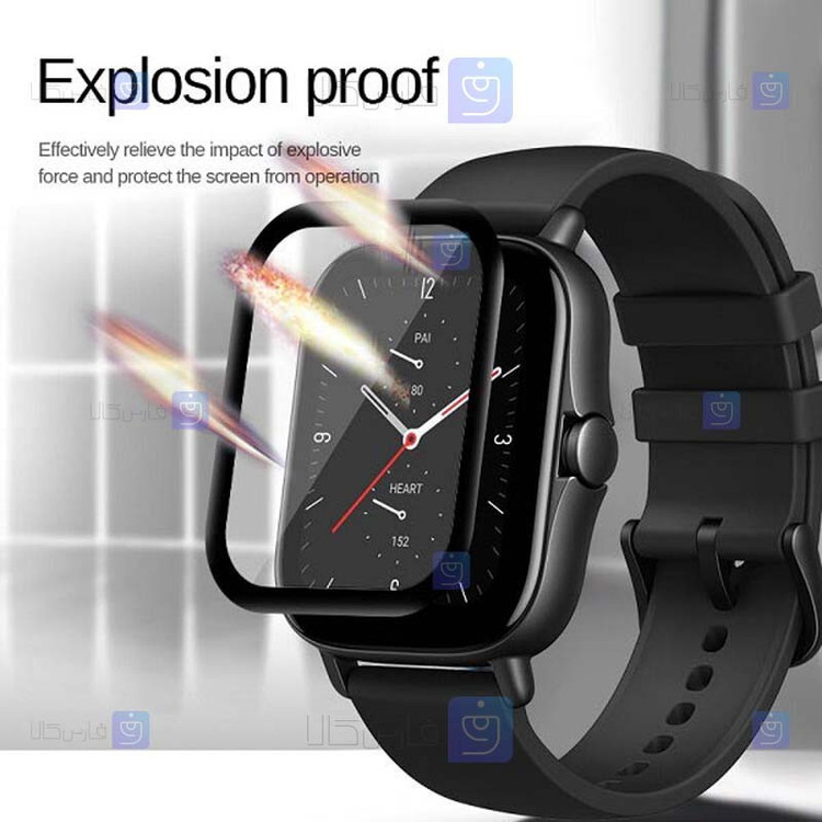 محافظ صفحه نمایش لاین مدل RT007 مناسب برای ساعت هوشمند شیائومی Amazfit GTS 2
