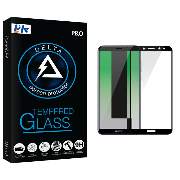 محافظ صفحه نمایش پی کی مدل Delta Glass مناسب برای گوشی موبایل هوآوی Mate 10 Lite