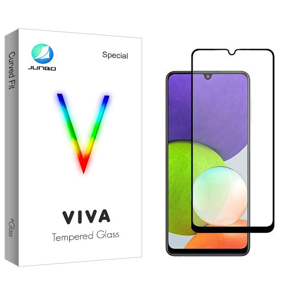 محافظ صفحه نمایش سرامیکی جانبو مدل Viva مناسب برای گوشی موبایل سامسونگ Galaxy A22