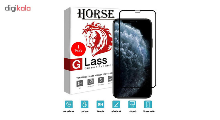 محافظ صفحه نمایش 3D هورس مدل FSN مناسب برای گوشی موبایل اپل iPhone 11