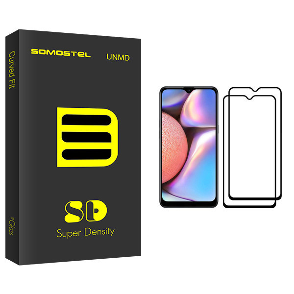 محافظ صفحه نمایش سوماستل مدل SD Glass مناسب برای گوشی موبایل سامسونگ Galaxy A10s بسته دو عددی