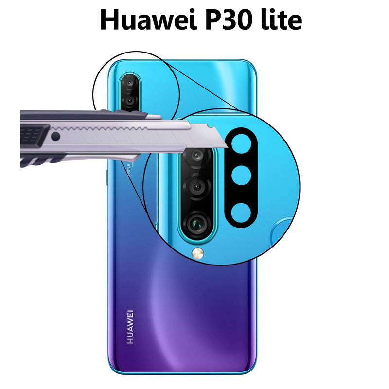 محافظ لنز دوربین سرامیکی هورس مدل HBL مناسب برای گوشی موبایل هوآوی P30 lite