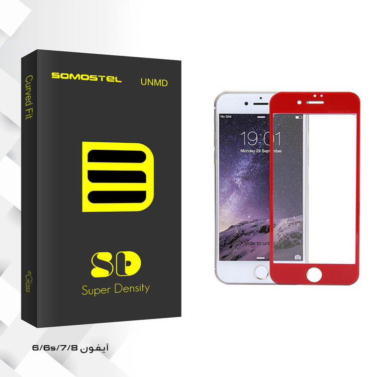 محافظ صفحه نمایش سوماستل مدل SD Glass مناسب برای گوشی موبایل اپل iphone 6/7/8
