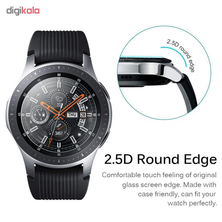 محافظ صفحه نمایش لاین مدل RB007 مناسب برای ساعت هوشمند سامسونگ Galaxy Watch 46mm بسته دو عددی