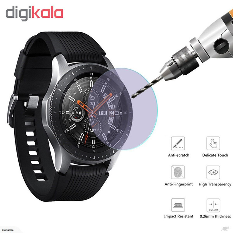 محافظ صفحه نمایش لاین مدل RB007 مناسب برای ساعت هوشمند سامسونگ Galaxy Watch 46mm بسته دو عددی