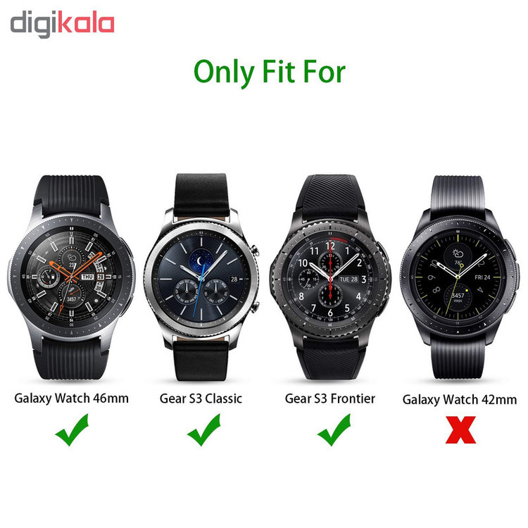محافظ صفحه نمایش لاین مدل RB007 مناسب برای ساعت هوشمند سامسونگ Galaxy Watch 46mm بسته دو عددی