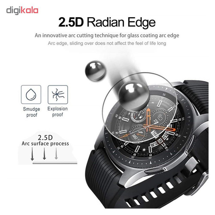 محافظ صفحه نمایش لاین مدل RB007 مناسب برای ساعت هوشمند سامسونگ Galaxy Watch 46mm بسته دو عددی