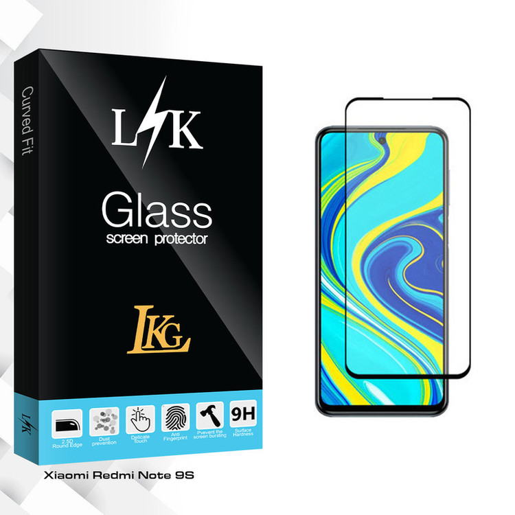 محافظ صفحه نمایش سرامیکی ال کا جی مدل LK Glass مناسب برای گوشی موبایل شیائومی Redmi Note 9S
