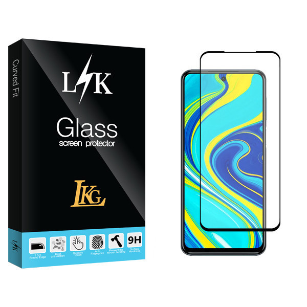 محافظ صفحه نمایش سرامیکی ال کا جی مدل LK Glass مناسب برای گوشی موبایل شیائومی Redmi Note 9S