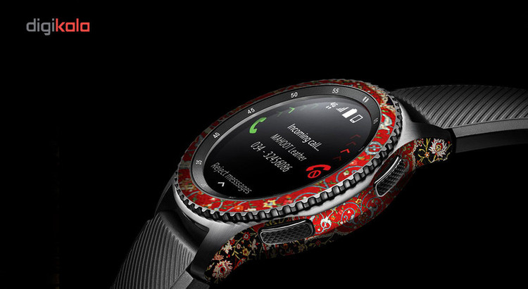 بسته 2 عددی برچسب ماهوت مدل Iran-carpet Design مناسب برای ساعت هوشمند Samsung Gear S3 Frontier