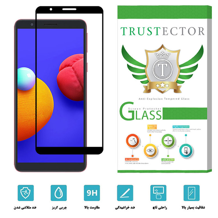محافظ صفحه نمایش تراستکتور مدل FUL-T مناسب برای گوشی سامسونگ Galaxy A01 Core