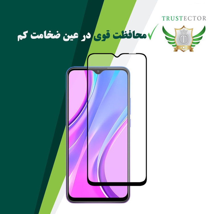 محافظ صفحه نمایش سرامیکی تراستکتور مدل CMA-T مناسب برای گوشی موبایل شیائومی Redmi 9