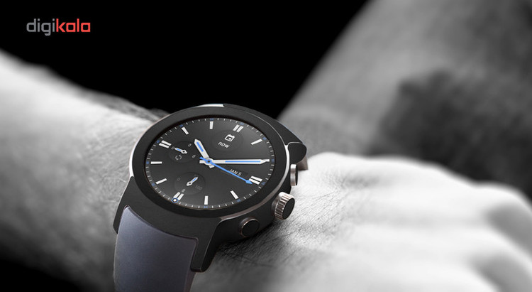 بسته 2 عددی برچسب ماهوت مدل Black-color-shades Special مناسب برای ساعت هوشمند LG Watch Sport