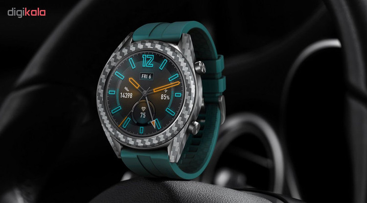 برچسب ماهوت مدل Carbon-fiber بسته 2 عددی مناسب برای ساعت هوشمند هوآوی Watch GT