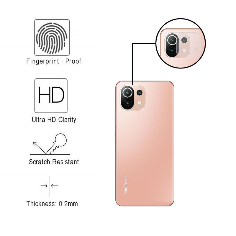 محافظ لنز دوربین هورس مدل SGL01 مناسب برای گوشی موبایل شیائومی 11 Lite 5G NE