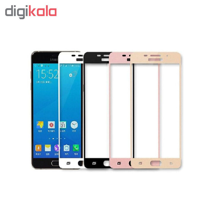 محافظ صفحه نمایش مدل full cover 3D BEST GLASS مناسب برای گوشی Samsung A7 2016