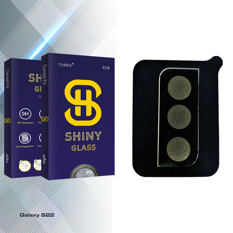 محافظ لنز دوربین آتوچبو مدل Shiny Glass SFLL مناسب برای گوشی موبایل سامسونگ Galaxy S22