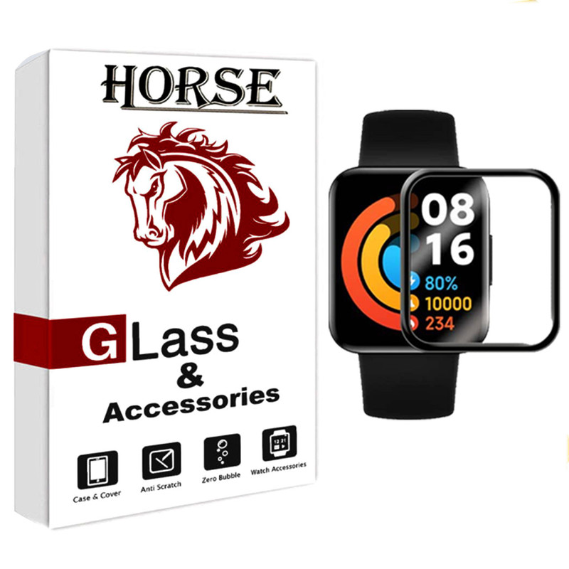 محافظ صفحه نمایش هورس مدل PMH مناسب برای ساعت هوشمند شیائومی Redmi Watch 2