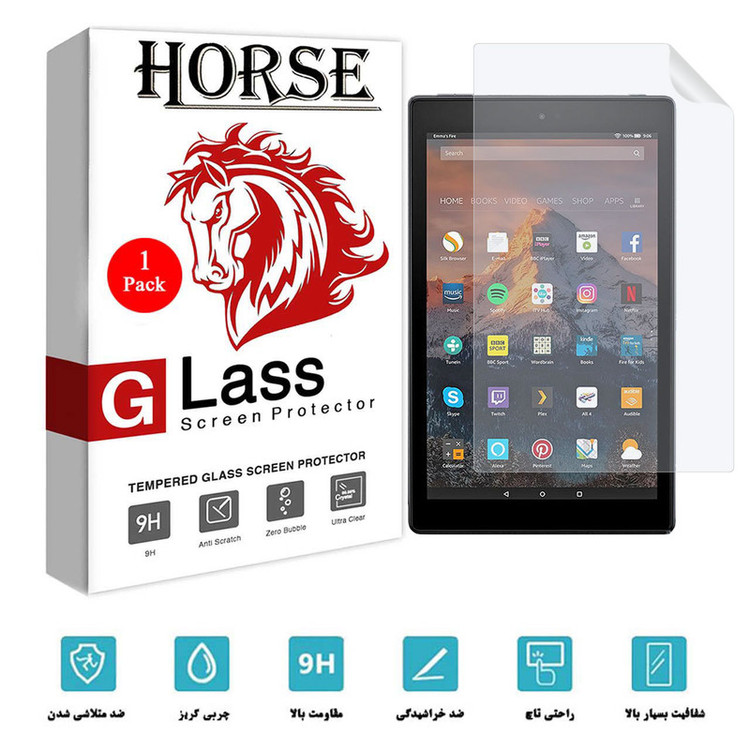 محافظ صفحه نمایش نانو هورس مدل TPUT2 مناسب برای تبلت آمازون Fire HD 10 2017