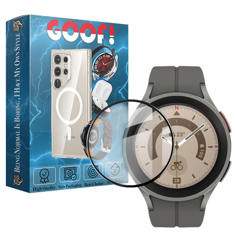 محافظ صفحه نمایش نانو گوف مدل PMMA Protector مناسب برای ساعت هوشمند سامسونگ Galaxy Watch 5 Pro 45mm