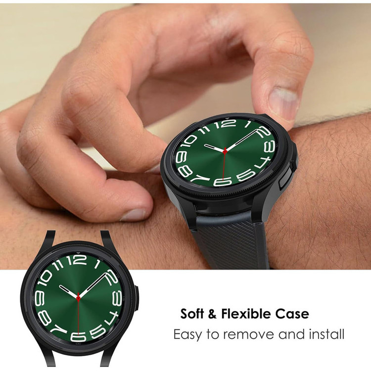 کاور تنکیو مدل Hard Guard مناسب برای ساعت هوشمند سامسونگ Galaxy Watch 6 Classic 47mm