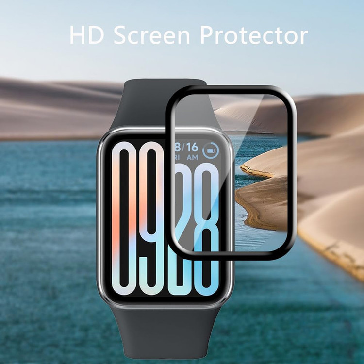 محافظ صفحه نمایش گلستیک مدل Nano Pmma GL مناسب برای ساعت هوشمند شیائومی Smart Band 9 Pro بسته دو عددی