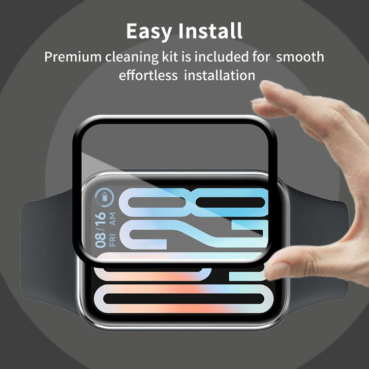 محافظ صفحه نمایش گلستیک مدل Nano Pmma GL مناسب برای ساعت هوشمند شیائومی Smart Band 9 Pro بسته دو عددی