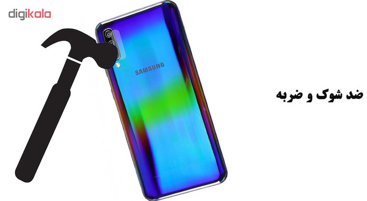 محافظ لنز دوربین هورس مدل UTF مناسب برای گوشی موبایل سامسونگ Galaxy A50 بسته دو عددی