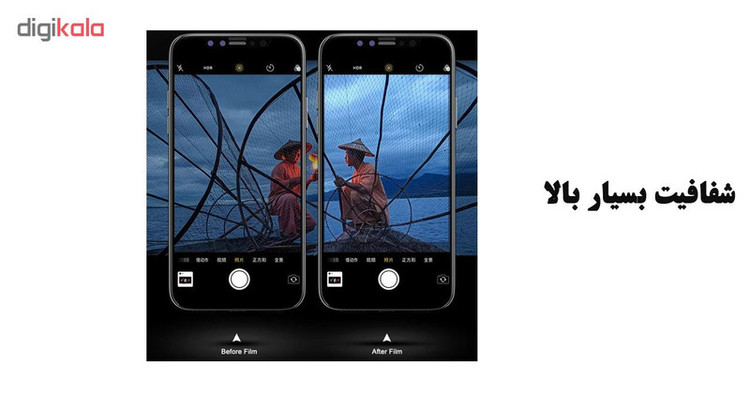محافظ لنز دوربین هورس مدل UTF مناسب برای گوشی موبایل سامسونگ Galaxy M30