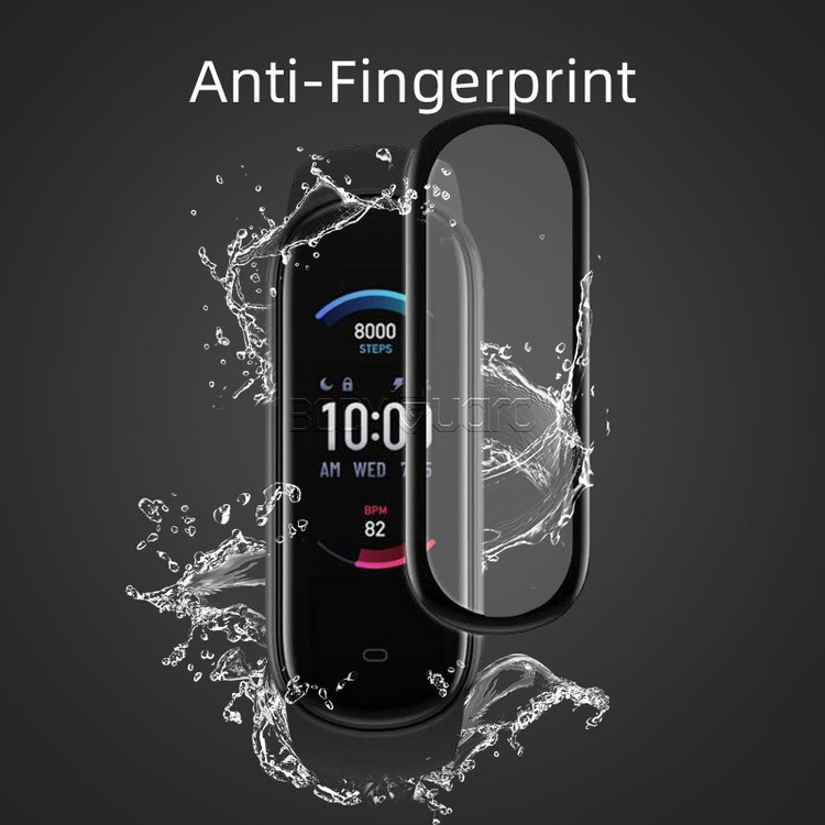 محافظ صفحه نمایش بادیگارد مدل PMMA مناسب برای ساعت هوشمند امیزفیت Amazfit Band 5