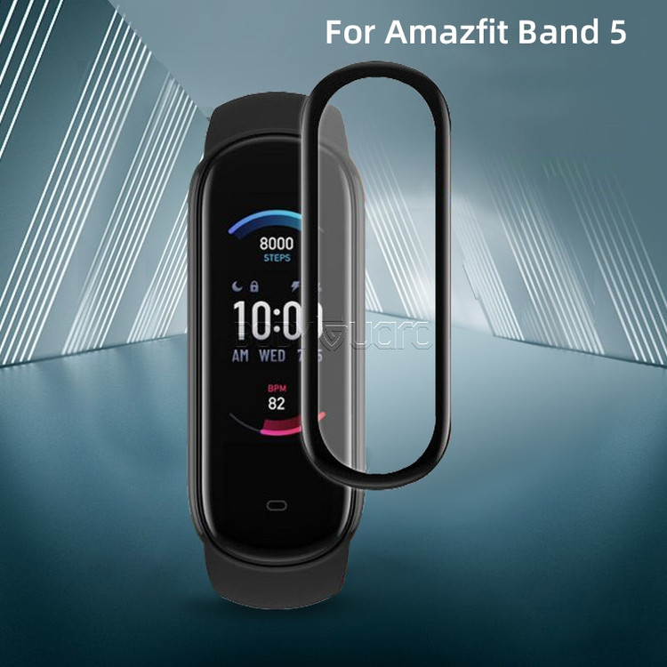 محافظ صفحه نمایش بادیگارد مدل PMMA مناسب برای ساعت هوشمند امیزفیت Amazfit Band 5