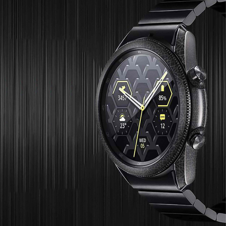 برچسب ماهوت طرح Cloud-Transparent مناسب برای ساعت هوشمند سامسونگ Galaxy Watch3 45mm